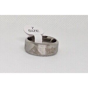 Stainless Steel Ring Size 7 Zelda Triforce Crest Of Hyrule NWT